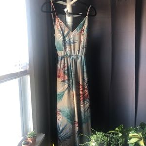 Long patterned sundress